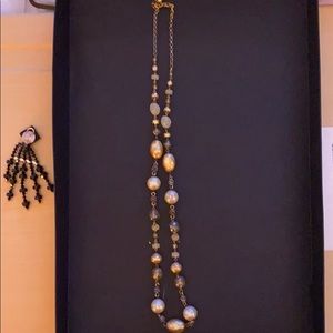 Beads necklace 14 inches long